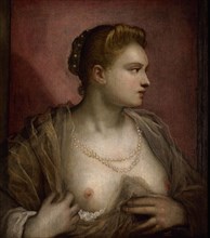 Le Tintoret, La dame qui découvre son sein