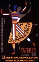 Poster of the Institute of Hispanic culture