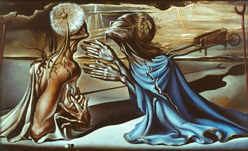 Dalí, Tristan et Iseult (détail)