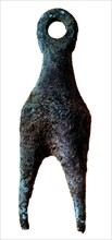 Idol from excavations