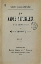 Cover of "Mother Nature" by Pardo Bazan