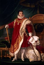 Cruz y Rios, Fernand VII en costume et manteau de maître
