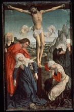 Disciple de Van der Weyden, La crucifixion