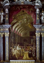 Coello, The Adoration of the Holy Eucharist