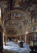Library of the monastery San Lorenzo del Escorial