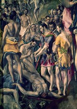 Le Greco, Martyre de Saint Maurice (détail)