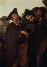 Goya, The Blind Guitarist (detail)