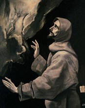 El Greco, Saint Francis receiving the stigmata