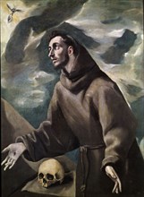 Le Greco, Saint François