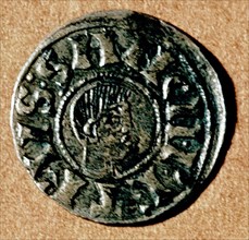 Monnaie de Pierre I d'Aragon (1074-1104), frappée à Huesca