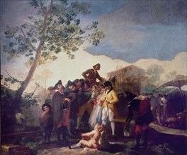 Goya, L'Aveugle à la guitare