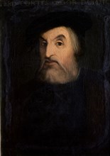 Portrait d'Hernan Cortes