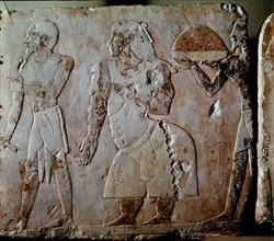 Relief : expédition de la princesse d'Hatshepsout