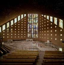 Interior of the Marianists fathers church in Madrid