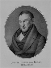 Portrait of Johann Heinrich Von Thünen