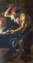 Rubens, Vulcain forgeant les foudres de Jupiter