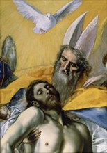 Le Greco, La Trinité (détail)