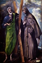 Le Greco, Saint André et Saint François