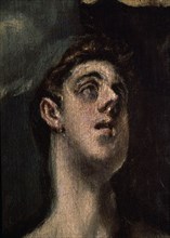 El Greco, Saint Sebastian (detail)
