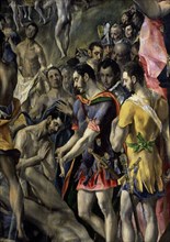Le Greco, Martyre de Saint Maurice (détail))