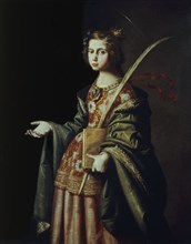 Zurbaran, Saint Isabel of Thuringia