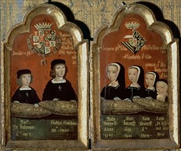Anonyme, Les enfants de Jeanne Ière de Navarre et Philippe le Bel