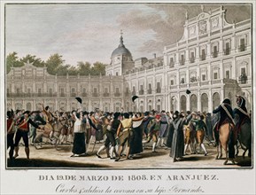 Zacarias Velazquez, Charles IV abdicate in favour of Ferdinand VII