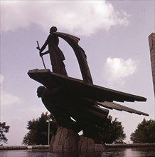 Monument for Franco in Santa Cruz, Spain