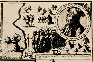 HERRERA Y TORDESILLAS ANTONIO 1549/1625
HISTORIA GENERAL-DECADA 2-VASCO NUÑEZ DESCUBRE MAR DEL