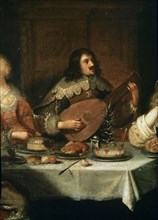 Van Der Lamen, Banquet for soldiers and courtesans