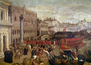 Bassano, L'Embarquement du doge à Venise