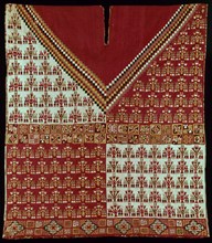 Cotton shirt with flowers associated to the Inca monarchy