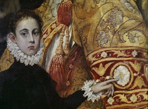 Le Greco, Enterrement du Comte d'Orgaz (détail enfant)