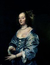 Dyck (van), Portrait de la femme de l'ariste, Maria Ruthwen