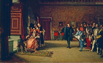 Rosales, Présentation de Jean d'Autriche à Charles Quint