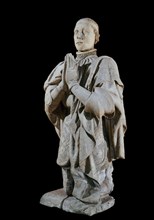 Statue du roi Pierre I, dit "le Cruel", en prière