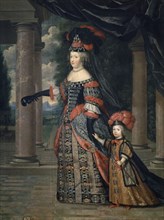 Beaubrun, Marie-Thérèse d'Autriche, Reine de France et le Grand Dauphin