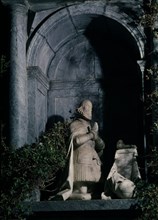 ESTATUA ORANTE DE ALONSO BAZAN
VISO DEL MARQUES, PALACIO MARQUES DE SANTA CRUZ
CIUDAD