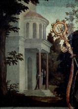 Correa de Vivar, L’Apparition de la Vierge à Saint Bernard