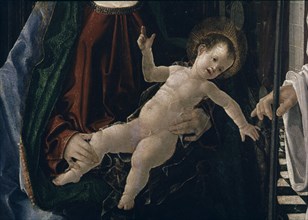 De San Leocadio, La Vierge avec un chevalier de Montesa