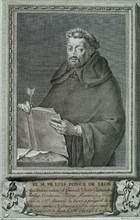 BARCELON
FRAY LUIS PONCE DE LEON(1527/91)TEOLOGO, ESCRITOR Y HUMANISTA
MADRID, CALCOGRAFIA