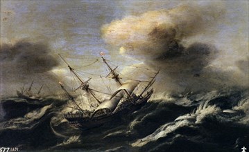 Anonymous, Ships in a storm