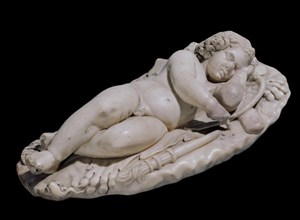 EROS DORMIDO-ESCULTURA ROMANA.PROCEDE DE ELCHE.EPOCA FLAVIA
MADRID, MUSEO ARQUEOLOGICO