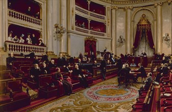 Mañanos y Martinez, The Sessions Room in 1906