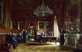 Mañanos y Melendez, The presidency room in October 1915