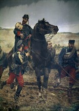 MUERTE DEL MARQUES DE DUERO-DET MARQUES TRANSPORTADO EN EL CABALLO 1884(CONJ 4338)
MADRID,