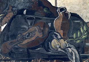 BRAQUE GEORGES 1882/1963
GUITARRA Y JARRA
LONDRES, TATE GALLERY
INGLATERRA

This image is not