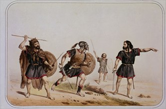 Villegas, Guerriers primitifs