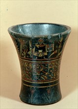 Peruvian pre-Columbian Kero (jar)