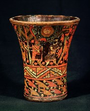 Kero (jarre) précolombien Inca